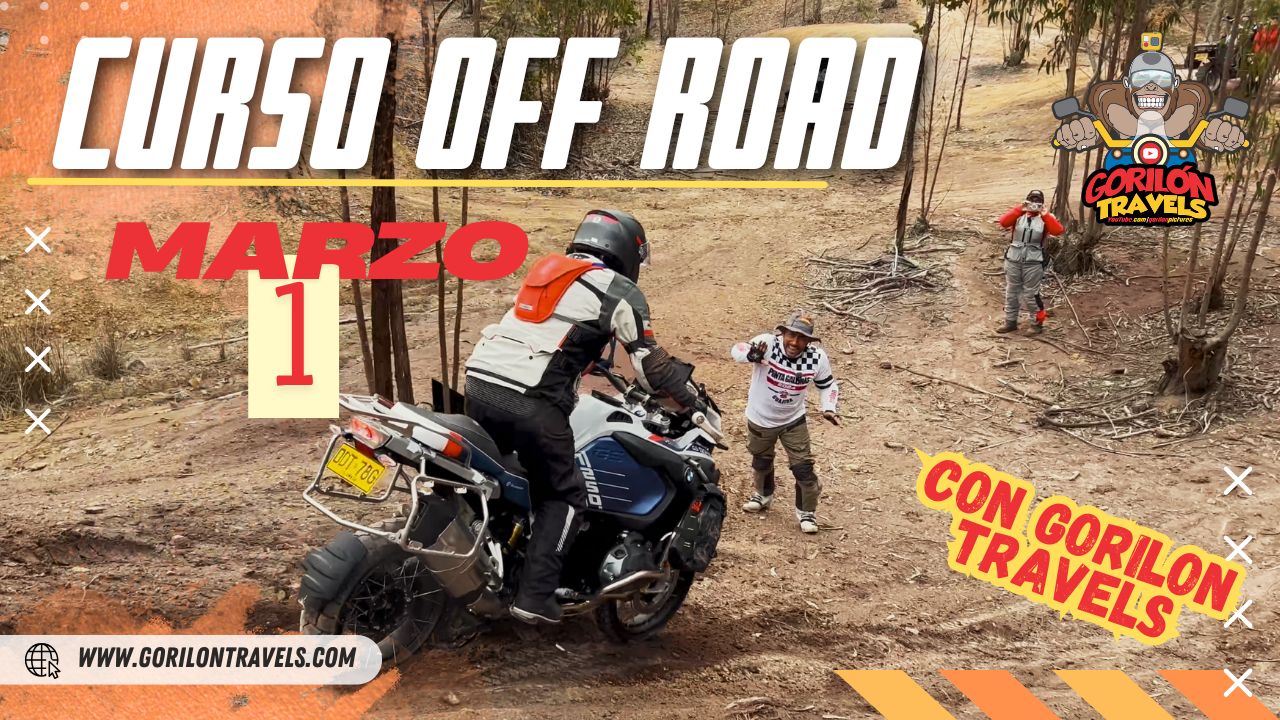 curso off road moto