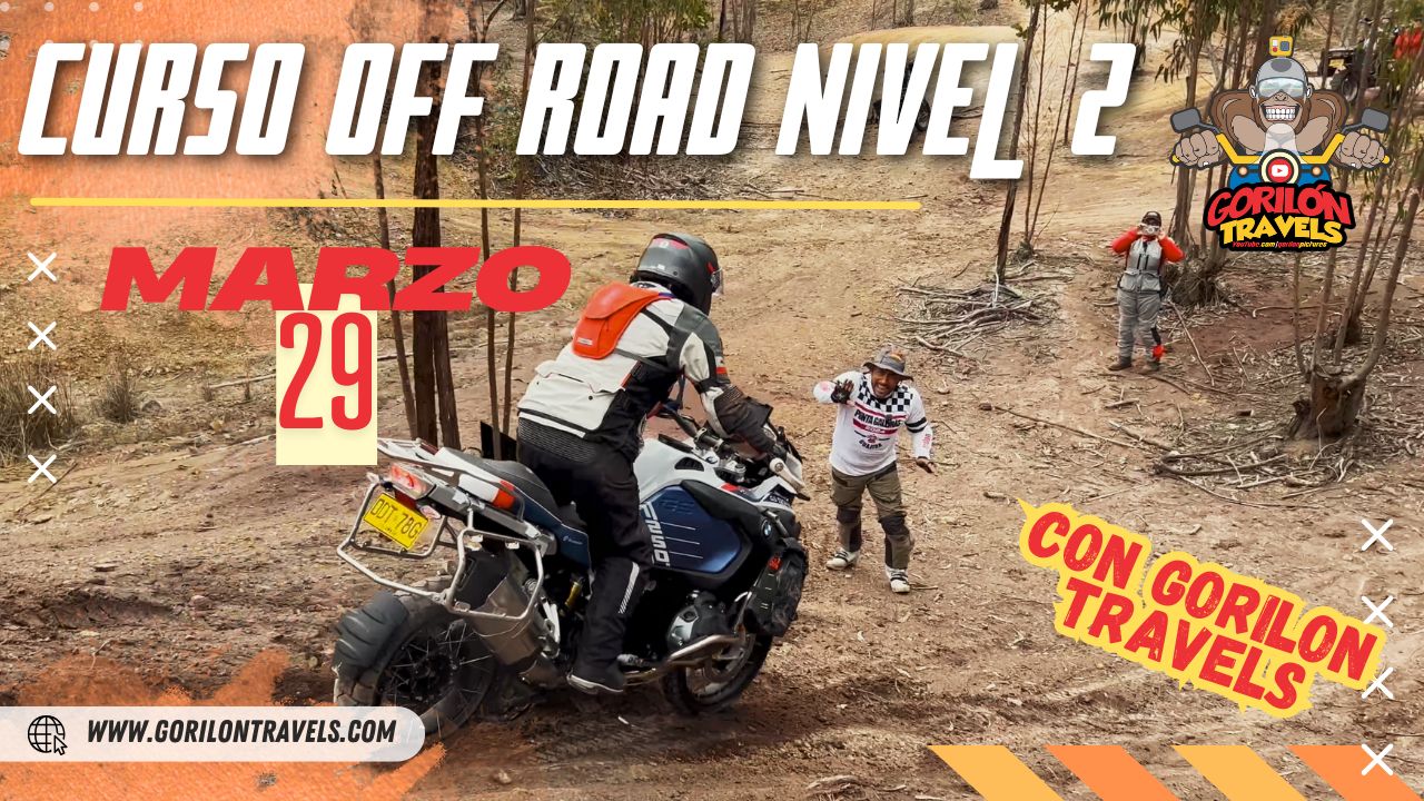 curso off road moto