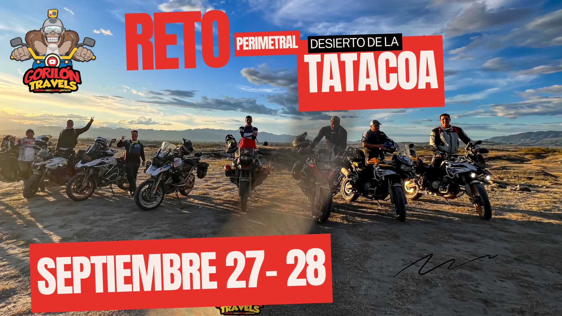 ECUADOR EN MOTO CON GORILON